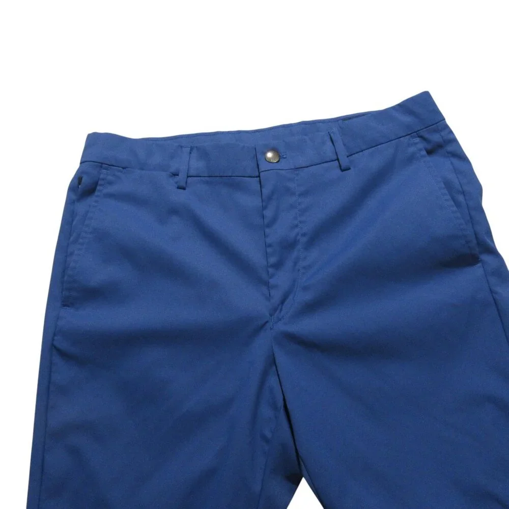 Polo Ralph Lauren Performance Chino‎ Pants 32x30 Blue Stretch Flat Front Golf
